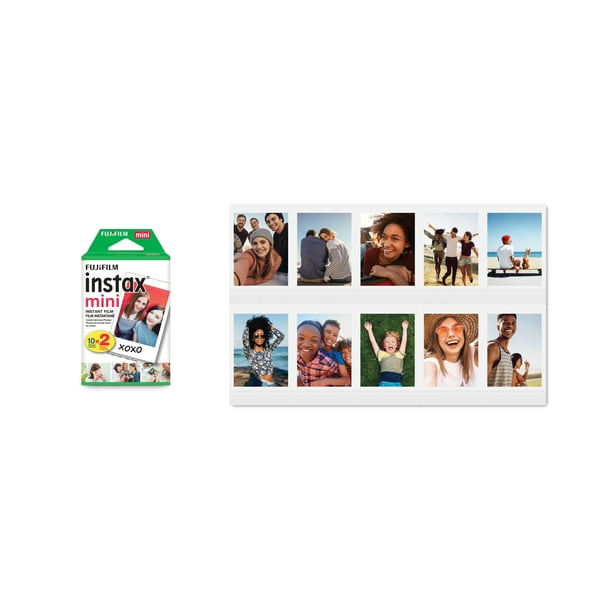 Fujifilm Instax Mini Twin Pack - 20 Instant Color Photo Sheets