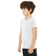 thumbnail image 5 of Daxton Youth Size Short Sleeve Tee Basic Tshirt Tops- White, X-Small, 5 of 6