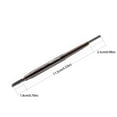 thumbnail image 3 of Eyebrow Pencil - Dual Ended Brow Enhancing Kit, Waterproof, Precision Tip, Smooth Blend, Retractable Design, Eyebrow Makeup, Eyebrow Brush Included, Women, 0.63oz, 1 Pack 1 PC*1, 3 of 8