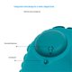 thumbnail image 2 of 2 Pcs Inflatable Bath Pillows for Tub Bath Head and Neck U Shaped Blow up Full Body Travel Pillow with Adjustable Button Bath Tub Pillows for Airplanes Shower Spa, 2 of 5