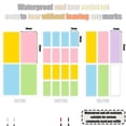 thumbnail image 5 of Container Labels, Waterproof And Removable For Easy Reorganization, Brightly Colored Reusable Name Labels, Ideal For School Supplies And Home Organization, 680Pcs, 5 of 5