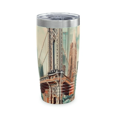 

Brooklyn Bridge New York Wanderlust Stainless Steel Tumbler 20oz