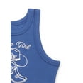 thumbnail image 3 of Wonder Nation Tween Girls Graphic Tank Top, Sizes 4-18, 3 of 4