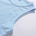 thumbnail image 5 of FLMEI Toddler Kids Baby Boys Girls Solid Color Sleeveless Vest Casual Cotton Bottoming Shirt Summer Breathable Sleeveless T-Shirt Tops 9 Months-10 Years, 5 of 9