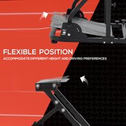 Supllueer Racing Simulator Cockpit With Adjustable Ergonomic Red Seat Fits For Logitech G920 Thrustmaster.Excluding electronic devices