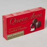 Queen Anne Cordial Cherries 1box 5 Ct 3.3 Oz
