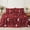Red, variant on Flymme Celestial Sheets Twin Size Bed White, 3-Piece Moon Stars Pattern Bedding Sheets & Pillowcases for Kids Boys Girls Teens Room Decor
