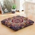 thumbnail image 4 of Meditation Pillow with Paisley Design, Boho Square Floor Pillow for Yoga and Relaxation 22 x 22, 4 of 7
