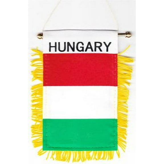 Hungary Window Hanging Flag