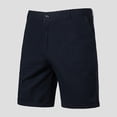 thumbnail image 5 of Zshosam Mens Workout Shorts Big and Tall Men's Linen Casual Short Drawstring Summer Beach Shorts (Navy,30), 5 of 9