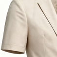 thumbnail image 3 of StSilkitty Men's 2 Piece Casual Outfits Short Sleeve Collared 2 Buttons Blazer and Shorts Set Summer Lightweight Comfy Sets, 3 of 9