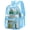 Light Blue, variant on Clear Backpack Heavy Duty Large Capacity PVC Transparent Waterproof Bag for School Stadium College