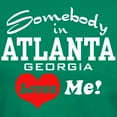 thumbnail image 3 of CafePress - Somebody In Atlanta Loves Me Women's Dark T Shirt - Women's Traditional Fit Dark T-Shirt, 3 of 4