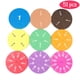 thumbnail image 1 of Juguetes de fracciones matemáticas fracción redonda magnética de 51 piezas para la escuela primaria Anggrek Otros, 1 of 8