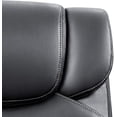 thumbnail image 5 of Lacoo Mid-Back Faux Leather Ergonomic Executive Office Desk Chair, Black, 5 of 8