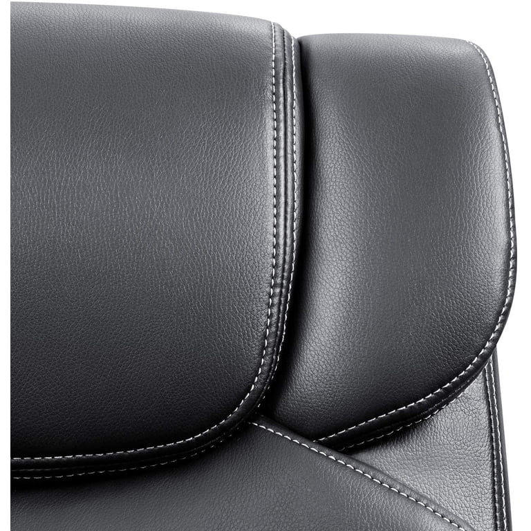 Lacoo Mid-Back Ergonomic Executive Office Chair, Black photo 5