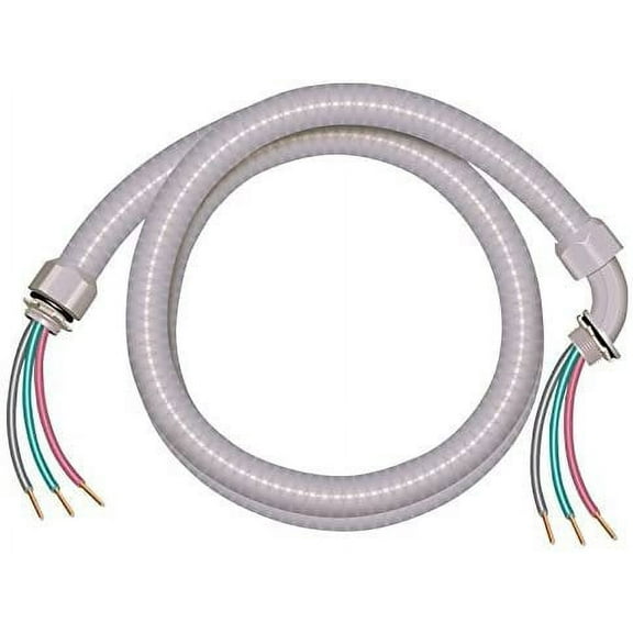 Southwire Cable Whip 3/4 " X 6 ' 8 Ga, 2 Conductor