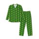 thumbnail image 1 of Fotbe Happy St. Patrick's Day Pijama de Hombre con Estampado de Manga Larga, Conjunto de 2 Piezas, Ropa de Dormir Suave y Cómoda con Bolsillos-Medium, 1 of 7