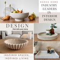 thumbnail image 4 of Cuenco decorativo OAKOA grande de resina beige para decoración del hogar, 4 of 7