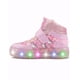 thumbnail image 5 of Tenis Luces Pequeños Pasos Unicornio Rosa Velcro 15-21 Rosa, 5 of 6