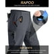 thumbnail image 2 of Pantalones de senderismo Rapoo para hombre, grises, ligeros, impermeables, 42 x 30, 2 of 6