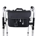 thumbnail image 1 of Bolsa para silla de ruedas para accesorios - Se adapta a andadores, andadores y sillas - Mochila ajustable para personas mayores - Bolsa plegable para mujeres mayores, bandeja con ruedas par, 1 of 4