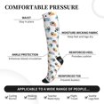 thumbnail image 4 of Picia Panda And Rainbow Printed Sports Compression Socks - 15-20mmHg Graduated Compression, High-Performance Soft and Breathable Socks for Men and Women, 4 of 5