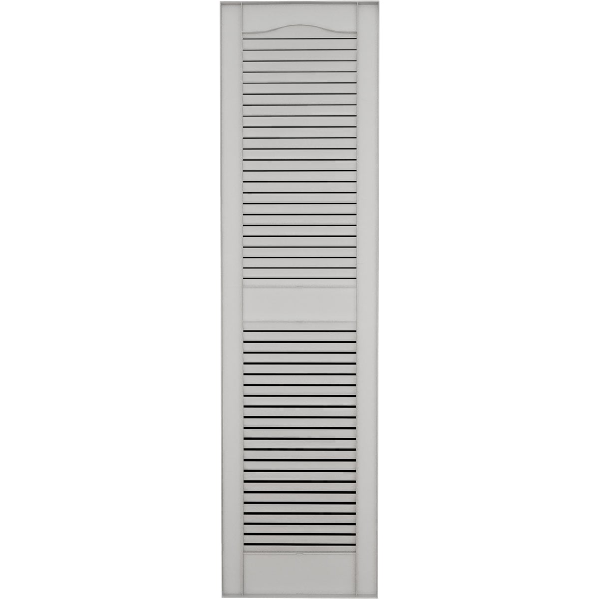 Mid America Open Louver Vinyl Shutters (1 Pair)