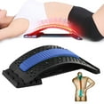 thumbnail image 2 of Back Stretcher Magnetotherapy Adjustable Massager Waist Neck Fitness Lumbar Spine Support, 2 of 5