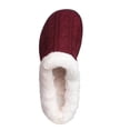 thumbnail image 3 of Roxoni Women's Slippers Cable Knit Super Cozy Comfort Clog, 3 of 4