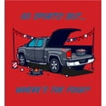 thumbnail image 2 of Go Sports! But Where's the Food? Kids Red Crew Neck Short Sleeve Tee-Medium, 2 of 4