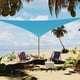 thumbnail image 1 of Garvee vela sombra triangular de 12 x 12 x 12 pies color arena, toldo transpirable y duradero con protección UV para patio o jardín, 1 of 8