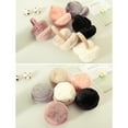 thumbnail image 2 of Foldable Earmuffs Ear Warmers Unisex Winter Warm Ear Covers (White), 2 of 4