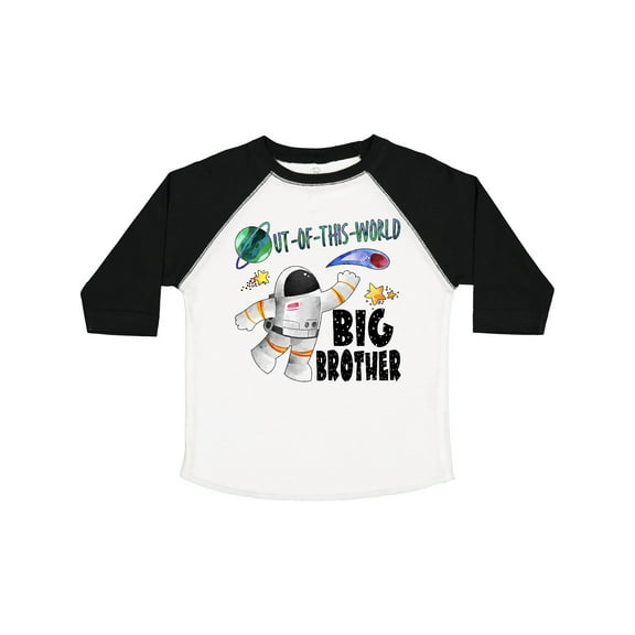 Inktastic Out of This World Big Brother Astronaut in Space Boys Toddler T-Shirt