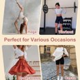 thumbnail image 5 of Womens Slip Shorts for Under Dresses,Tummy Control High Waist Seamless Smoothing Yoga Shorts, 5 of 5