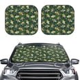 thumbnail image 2 of Haiem Cartoon Car Car Windshield Sun Shade (2 Pieces) Foldable Windshield Sun Shade Car Accessories for Truck SUV Pickup-Large, 2 of 7