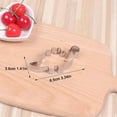 thumbnail image 6 of Stainless Steel Moulds Dinosaur Baking Tools 4PC Household Cartoon Cookie Cutters for DIY Decorations, 6 of 9