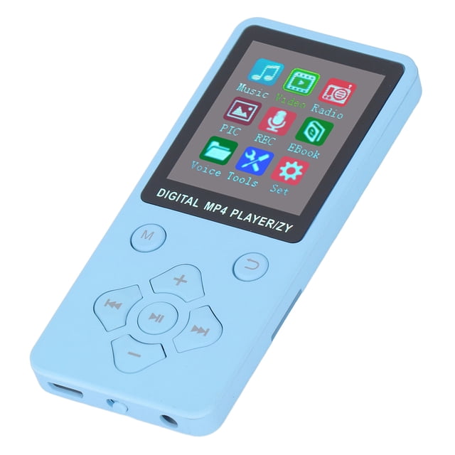Reproductor mp3 Con, Sonido Hifi Pantalla de 1,8 Pulgadas Reproductor de Música Portátil Reproductor de Audio Reducción Reducción digital de Ruido Reproductor de Música