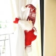 thumbnail image 1 of PEONAVET Couverture de Porte de Noël Rideau Père Noël Boucle Sans Visage Poupée Rideau de Porte Corde de Liaison Poupée en Peluche Inventive Boucle Décorative Décorations de Noël, 1 of 8
