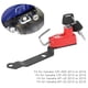 thumbnail image 5 of Cerradura de casco de seguridad antirrobo de aleación de aluminio para Yamaha MT25 MT03 YZF R25 R3 2014-2019 Modificación de motocicleta (rojo), 5 of 7