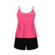 thumbnail image 1 of Trajes de baño para mujer Traje de baño para mujer Camiseta sin mangas lisa Traje de baño de dos piezas con pantalones cortos Trajes de baño para mujer Trajes de baño para mujer Trajes de baño de moda, 1 of 2
