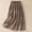 Kaki, variante sur Pisexur Jupe Cheville Femme Jupe Imprimée en Coton et Lin Style MIDI Jupe à Cordon Jupe Femme