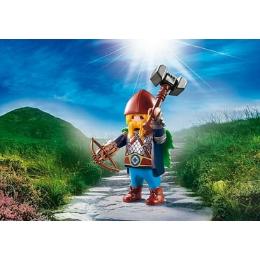 Playmobil #70240 Playmo-Friends Dwarf Fighter - New Factory Sealed