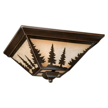Yosemite 14 in. Flush Mount - Burnished Bronze