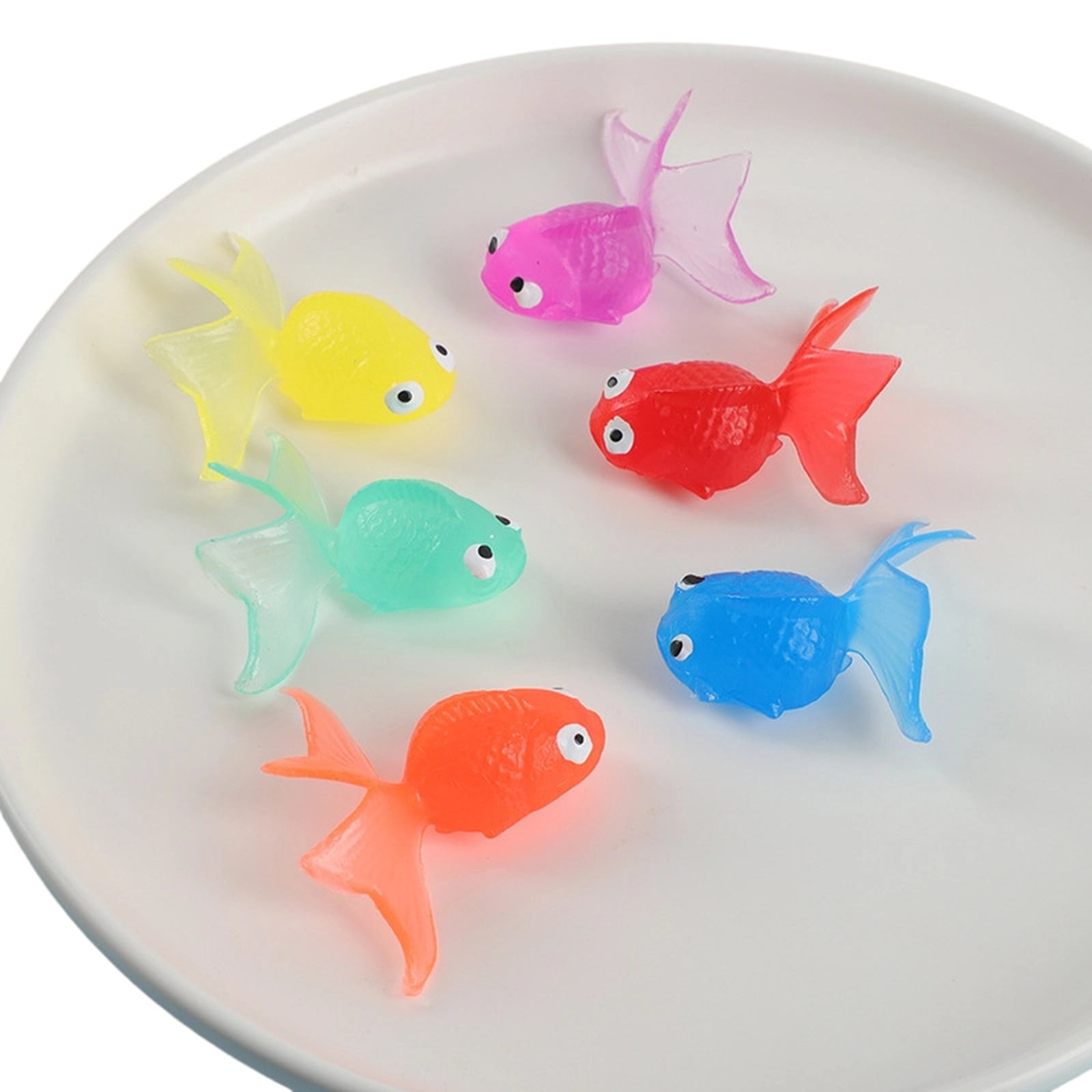 Cat Toys for Indoor Cats Interactive Floating Tpr Toys Cat Enrichment Toys for Indoor Cats Water Play Toys for Kitten and Pet Single Piece Random Color