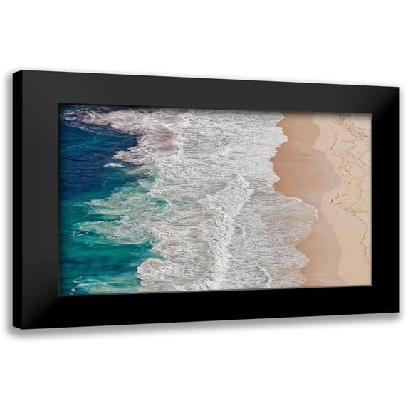 Feldtkeller, Andreas 14x10 Black Modern Framed Museum Art Print Titled - Where the Ocean Ends...