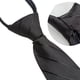 thumbnail image 5 of Camisa de vestir de negocios de moda para hombre de 8 cm, corbata de poliéster lisa con cremallera y lazo. Corbata de poliéster para hombre., 5 of 6