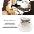 thumbnail image 3 of Thumb Thumb Piano Kalimba 8 Keys Finger Playing Instrument Acrylic Clear Musical Scale For Kids Children, 3 of 8
