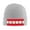 Gray, variant on Peru Flag Beanie Hat Men Women Warm Printed Cap Knit Beanies Hats Outdoor Winter Gray