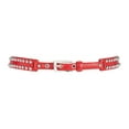 thumbnail image 5 of DKNY Women’s Dome-Studded Belt, Red, X-Large, 5 of 5